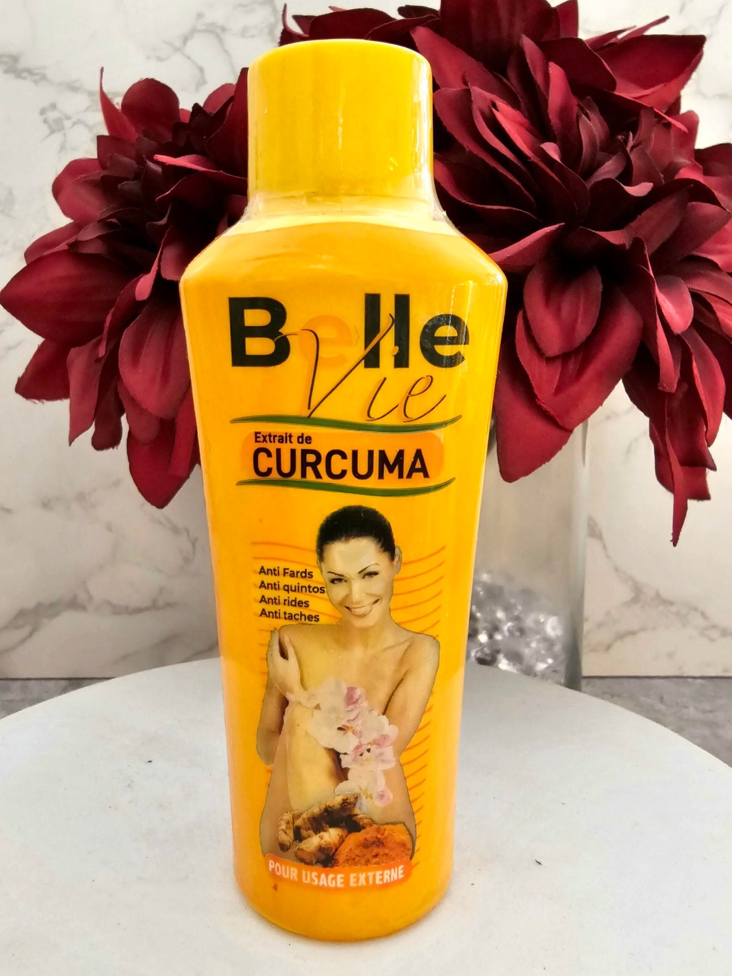 🌟 Belle Vie Curcuma – Gel Douche & Lait de Corps 🌟