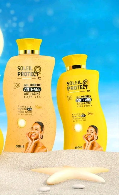 Soleil Protect - Gel Douche + Lait de Corps