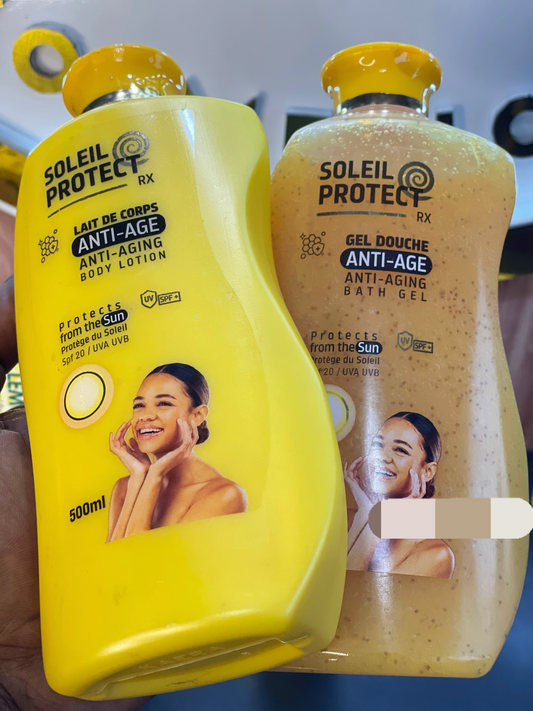 Soleil Protect - Gel Douche + Lait de Corps