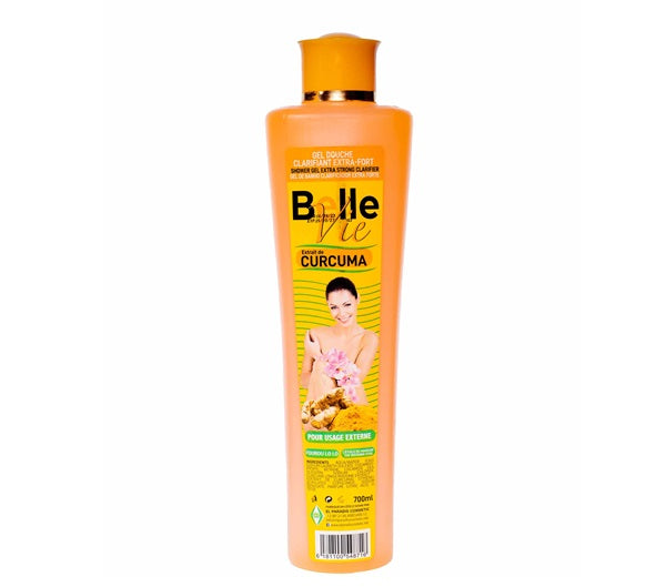 🌟 Belle Vie Curcuma – Gel Douche & Lait de Corps 🌟