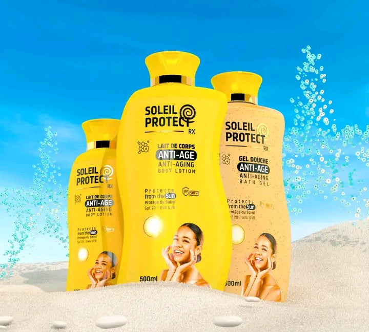 Soleil Protect - Gel Douche + Lait de Corps