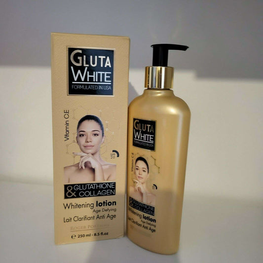 Gluta White ✨ – Lait de Corps Éclaircissant Maxi